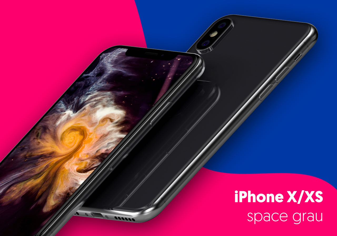 iPhone X/XS in space grau