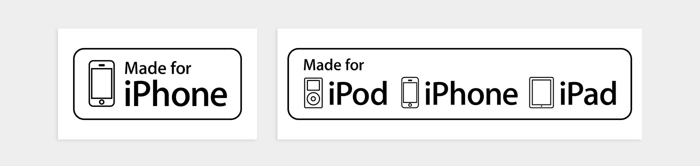 Apple MFi zertifiziert Logo